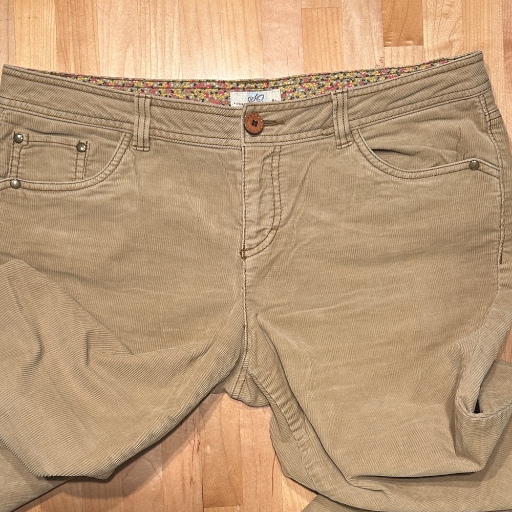 So brand Tan Corduroy Pants